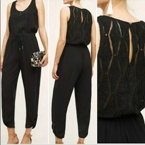 Anthropologie Hei Hei black jumpsuit - Size Medium